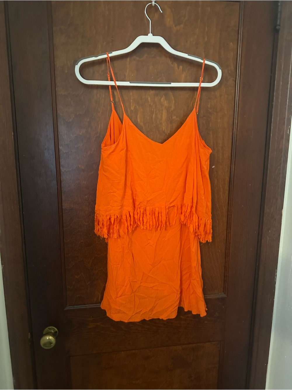 L*Space Wild Fringe Swim Cover Up M - Picture 2 of 5